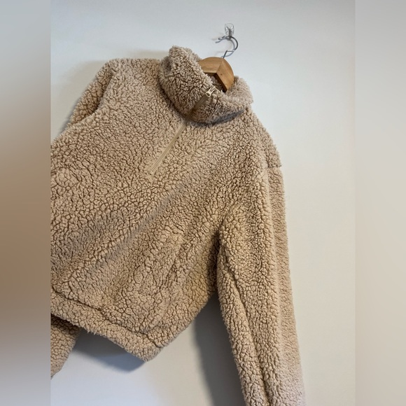 Sage Collective 1/4 zip Sherpa fleece pullover - Picture 3 of 10